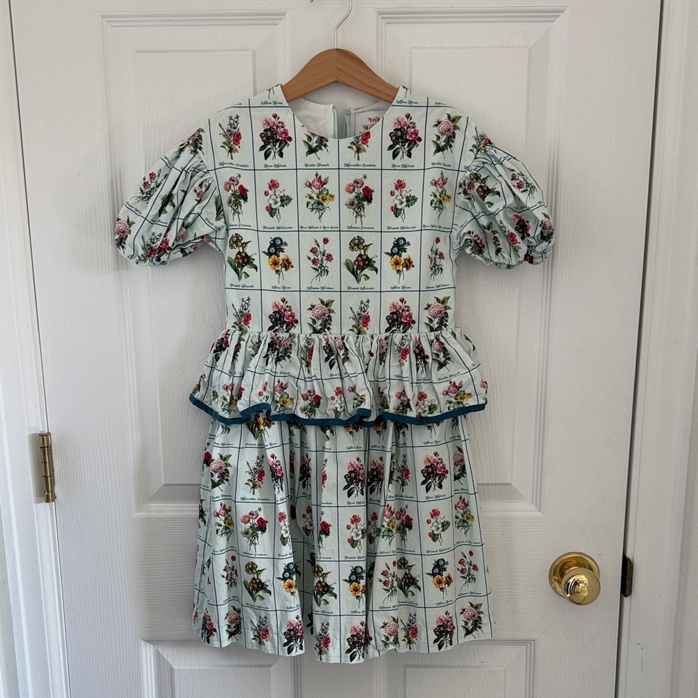 The Middle Daughter botanical dress